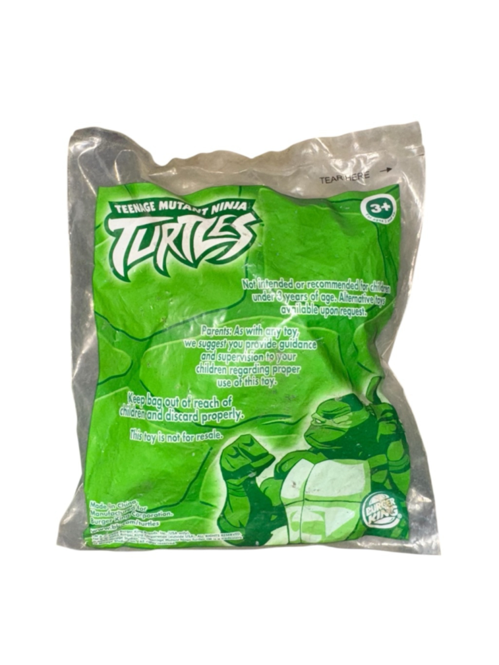 Y2K Burger King Teenage Mutant Ninja Turtles Raphael TMNT